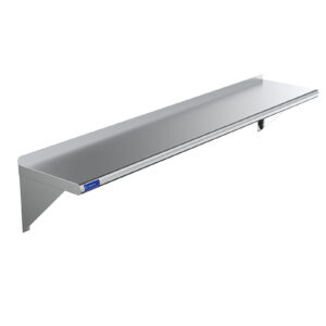 12" X 60" Stainless Steel Wall Mount Shelf
