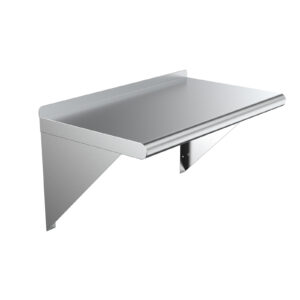 14" X 30" Stainless Steel Wall Mount Shelf