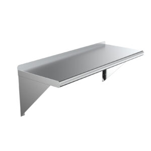 14" X 48" Stainless Steel Wall Mount Shelf