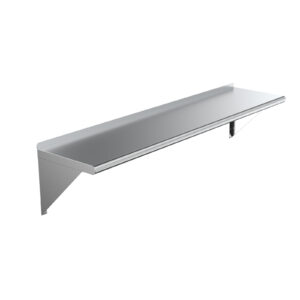 14" X 60" Stainless Steel Wall Mount Shelf