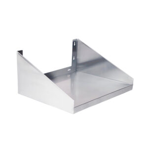 24" X 24" Stainless Steel Microwave Shelf