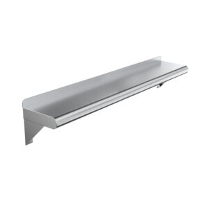 Open Box - 06" X 30" Stainless Steel Wall Mount Shelf