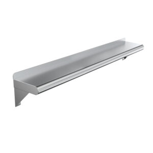 Open Box - 06" X 36" Stainless Steel Wall Mount Shelf
