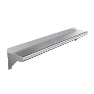 08" X 36" Stainless Steel Wall Mount Shelf