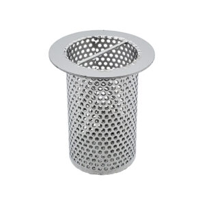 3" Diameter X 4" Tall - Commercial Cylinder Floor Drain Strainer