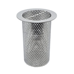 4" Diameter X 6" Tall - Commercial Cylinder Floor Drain Strainer