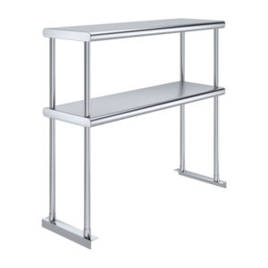 12" X 36" Stainless Steel Double-Tier Shelf