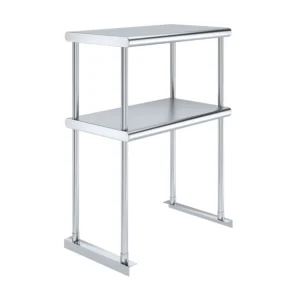 14" X 24" Stainless Steel Double-Tier Shelf