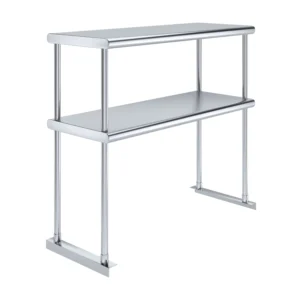 14" X 36" Stainless Steel Double-Tier Shelf