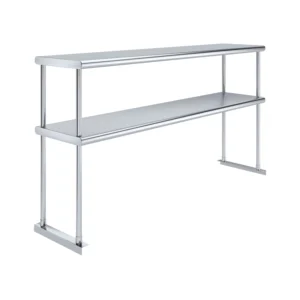 14" X 60" Stainless Steel Double-Tier Shelf