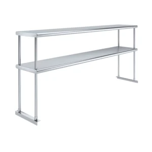 14" X 72" Stainless Steel Double-Tier Shelf