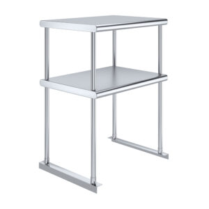 18" X 24" Stainless Steel Double-Tier Shelf