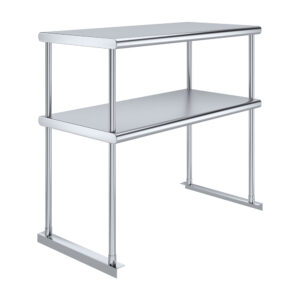 18" X 36" Stainless Steel Double-Tier Shelf