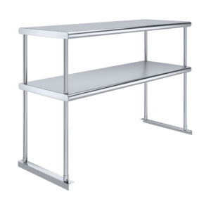 18" X 48" Stainless Steel Double-Tier Shelf