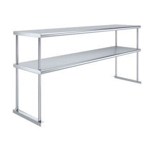 18" X 72" Stainless Steel Double-Tier Shelf