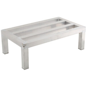 14" Wide X 24" Length X 8" Height Aluminum Dunnage Rack