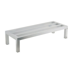 14" Wide X 36" Length X 8" Height Aluminum Dunnage Rack
