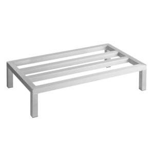 20" Wide X 36" Length X 8" Height Aluminum Dunnage Rack