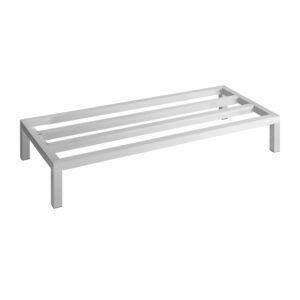 20" Wide X 48" Length X 8" Height Aluminum Dunnage Rack