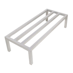 20" Wide X 48" Length X 12" Height Aluminum Dunnage Rack
