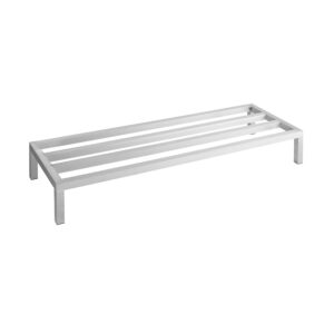 20" Wide X 60" Length X 8" Height Aluminum Dunnage Rack