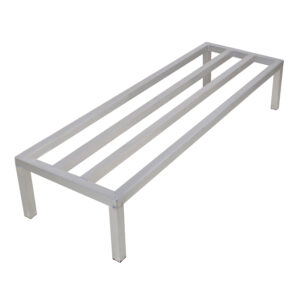 20" Wide X 60" Length X 12" Height Aluminum Dunnage Rack