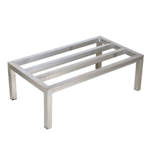 24" Wide X 36" Length X 12" Height Aluminum Dunnage Rack