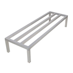 24" Wide X 60" Length X 12" Height Aluminum Dunnage Rack