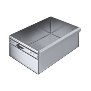 15" Wide X 10" Length Stainless Steel Table Drawer