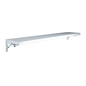 12" X 60" Stainless Steel Folding Wall Shelf