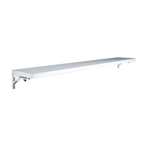 12" X 72" Stainless Steel Folding Wall Shelf
