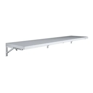 18" X 72" Stainless Steel Folding Wall Shelf
