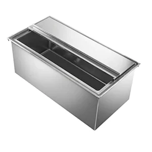 18 in. x 30 in. Stainless Steel Drop-In Ice Bin