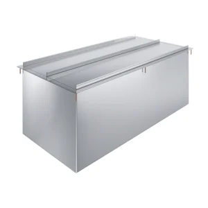 18 in. x 36 in. Stainless Steel Drop-In Ice Bin