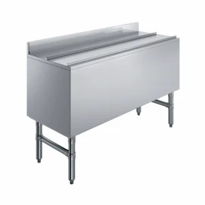 18 1/2 in. x 48 in. Underbar Ice Bin with Sliding Lid
