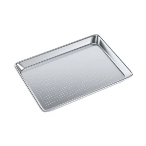 13 in. x 18 in. 19 Gauge Half Size Perforated Aluminum Bun / Sheet Pan