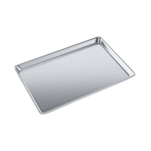 18 in. x 26 in. 19 Gauge Full Size Perforated Aluminum Bun / Sheet Pan