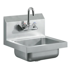 Stainless Steel Hand Sink 15 in. x 15 in. with Faucet