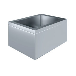 25" X 33" X 16" Stainless Steel Floor Mop Sink
