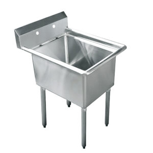 18" X 24" One Compartment Stainless Steel Prep & Utility Sink