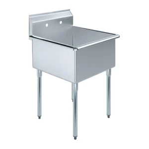 27 in. x 27 1/2 in. Stainless Steel Utility Sink