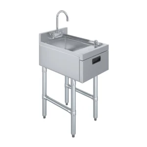 22 in. x 15 in. Underbar Hand Sink with Soap and Towel Dispenser