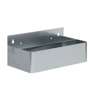 15 in. Abreast Double Tier Stainless Steel Speed Rail Rack