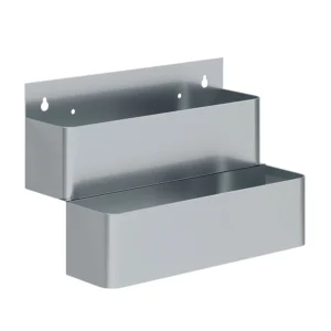 15 in. Double Tier Stainless Steel Speed Rail Rack