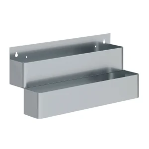 22 in. Double Tier Stainless Steel Speed Rail Rack