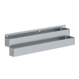 42 in. Double Tier Stainless Steel Speed Rail Rack