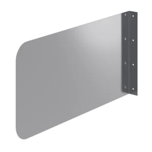 24 in. x 12 in. Stainless Steel Wall Mount Splash Guard