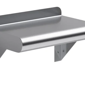 06" X 10" Stainless Steel Wall Mount Shelf