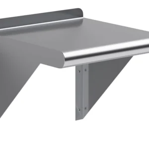 12" X 12" Stainless Steel Wall Mount Shelf