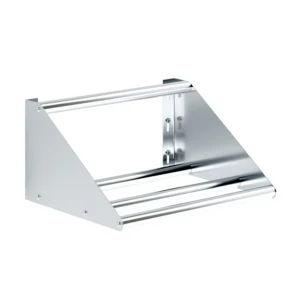 22 in. Stainless Steel Tubular Glass Rack Shelf